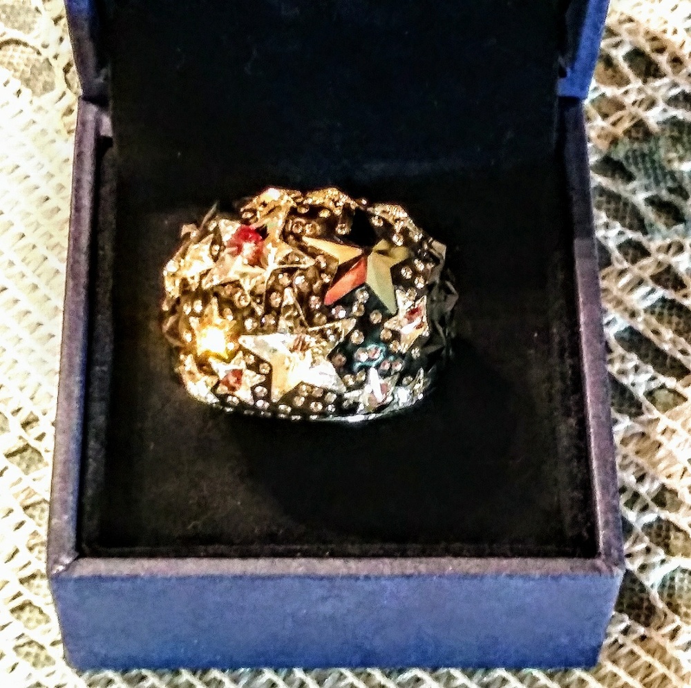 Genuine Swarovski ring